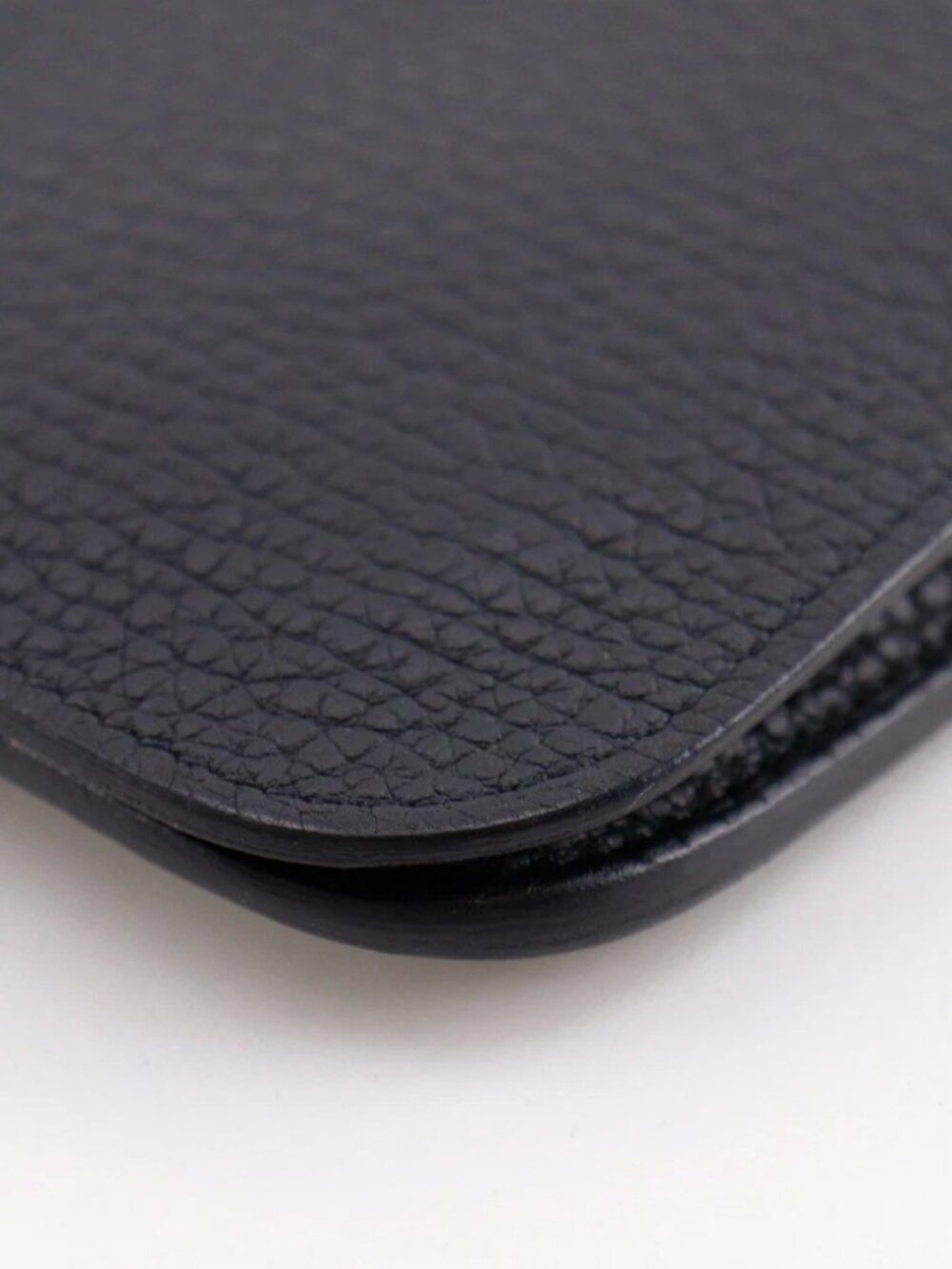 HERMES Dogon Duo Purse black Togo unisex - Picture 5 of 12